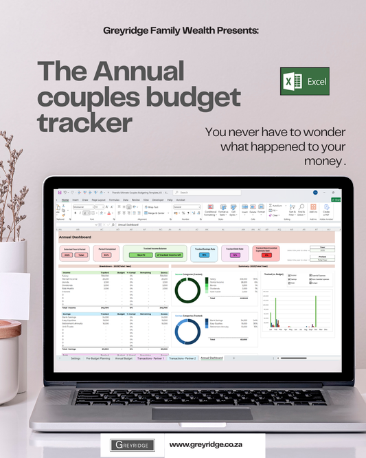 The Annual Couples Budget Tracker